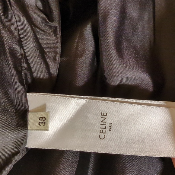 Celine Women's Black Bomber Jacket Fully Lined - Picture 12 of 14
